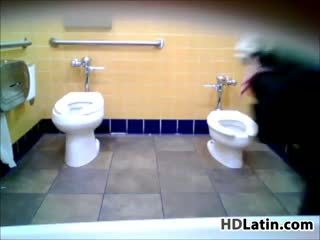 Latin Ladies Secretly Watched Pissing