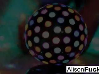 Big Boobed Disco Ball Babe Alison Tyler