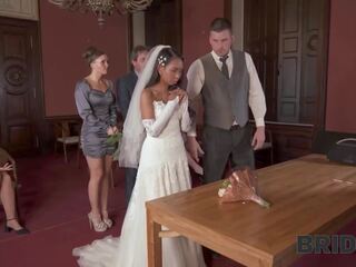 Bride4k. hochzeit orgie