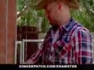 Gingerpatch - ginger in cowboy boots gets cocked: porno df