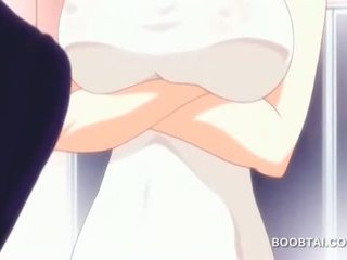 Szexi szőke anime guminő fucks boner -val hatalmas csöcsök