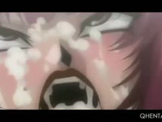 Hentai Busty Girl Used As Sex Slave Gets Fucked And Mouth
