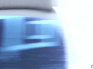 Hardcore sexo em um público autocarro vídeo