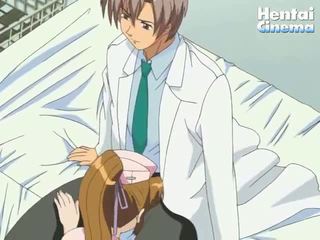 Hot Anime Nurse Sucks Doctor's Prick And Gets Fucked Deep And Hard