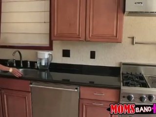 Step son fucks hot girl when home alone