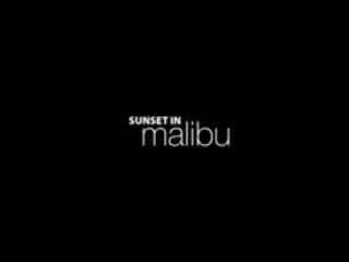 Sunset In Malibu In Art Undressing Movie