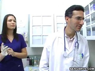 Busty Doctor Sienna West Fulfills Her Own Needs