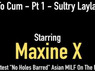 Asian Mom Maxinex Fucks Super Wet Layla Lust to a Cream Filled Cunt Fest!