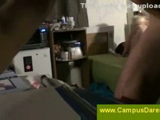 Students fucking in a dorm