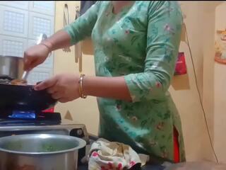 Indian Hot Wife got Fucked While Cooking in Kitchen