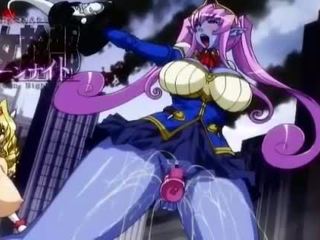 Huge boobed anime girl tit fucking hard pecker