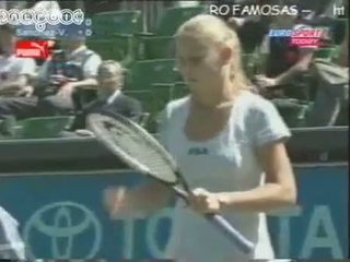 Jelena dokic oops downblouse bagus