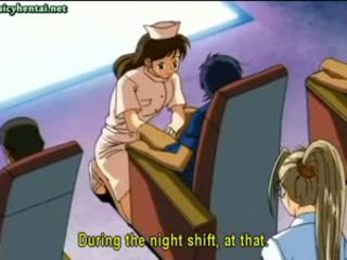 Teen Anime Nurse Getting Cunt Rubbed