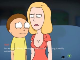 Rick 和 morty&colon; 一 方法 背部 home- beth 是 lonely 和 wants 到 咂