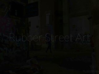 Rubber Street Art: Latex Mask HD Porn Video d5
