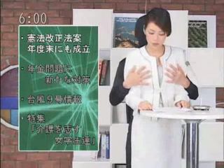 Japonesa mulher fucks em tv