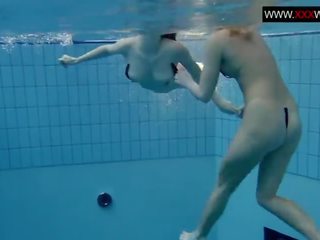 Underwater Hot Russian Lesbians Loving Each Other