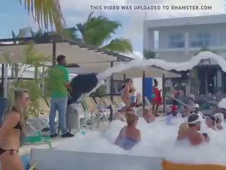 skupinový sex, pláž, jamaican