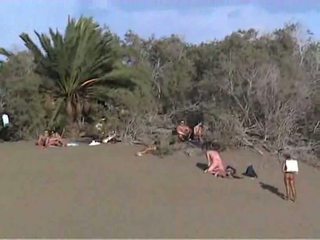 Gruppensex porno am strand von gran canaria