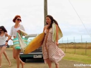 الجنس السيارة, شاطئ, اللسان