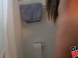 Screwing his girlfriend in toilet