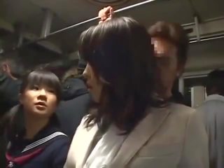 美しい 妻 セックス 上の バス