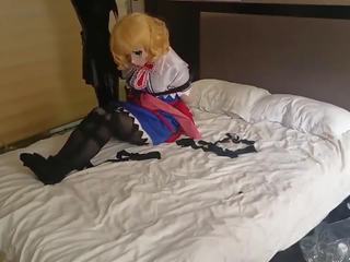 Kigurumi δέσιμο breathplay, ελεύθερα δονητής hd πορνό cb