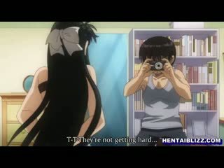 Tied up in blindfold hentai gets drkanje in photo